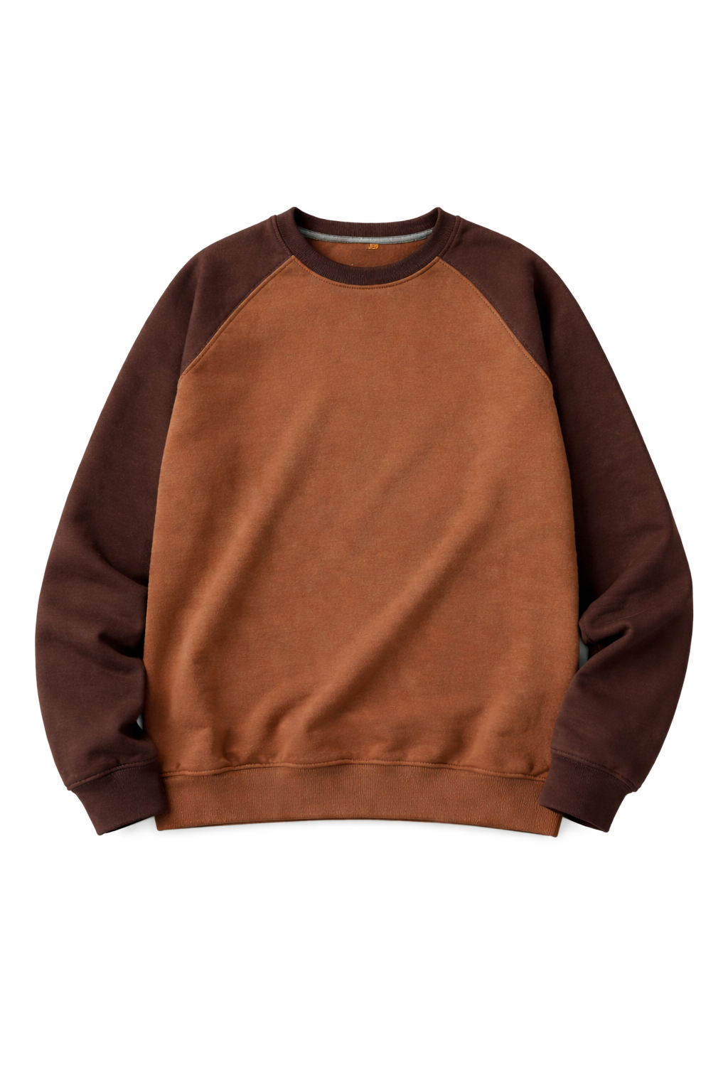 Raglun Brown Sweatshirt